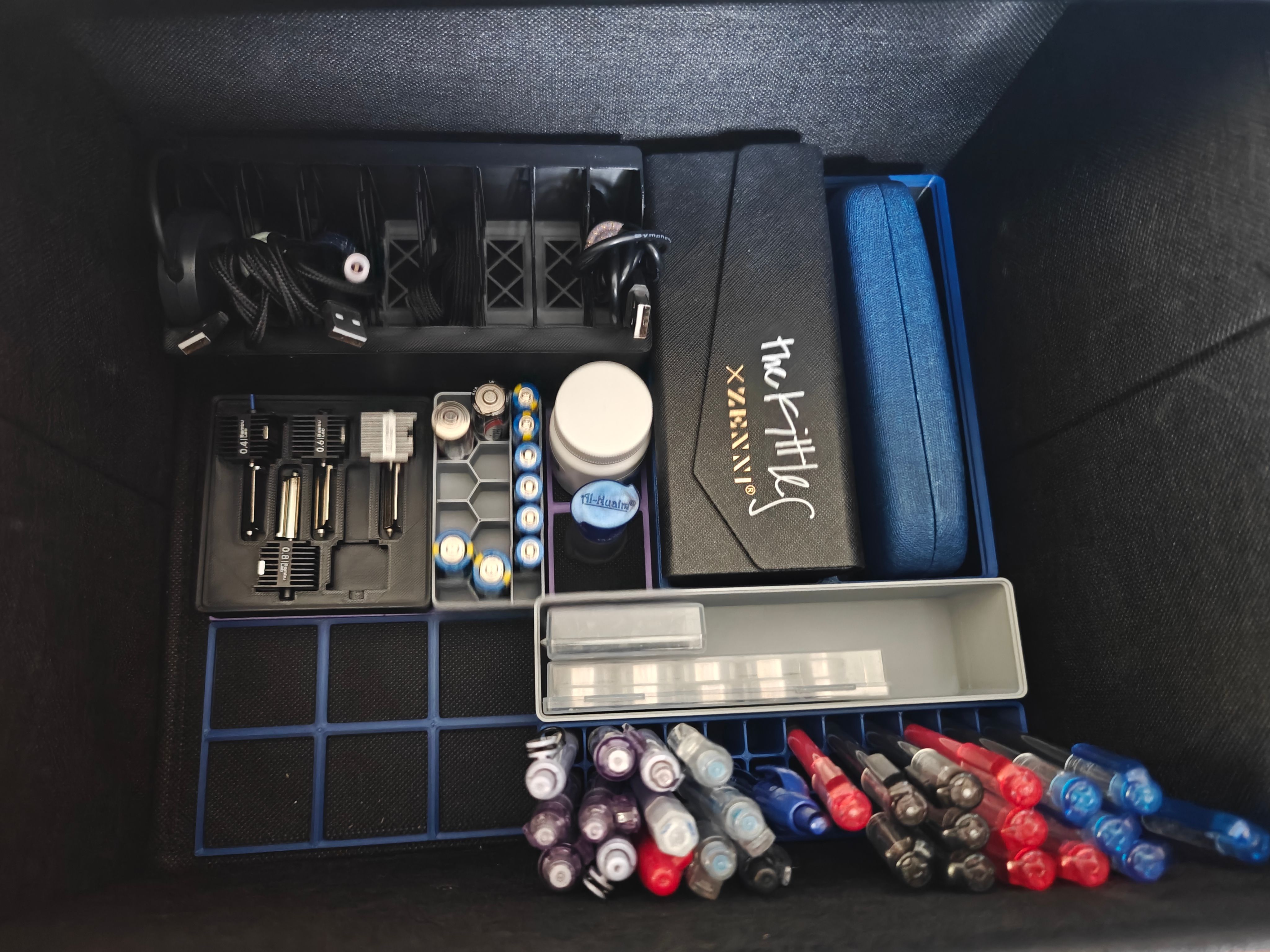Drawer Organization With Gridfinity